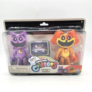 NEW, Poppy Playtime Smiling Critters CATNAP & DOGDAY Action Figure 2-Pack
